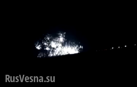 Обстрел жилых кварталов Донецка запрещенным оружием — фосфорными бомбами (видео)