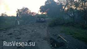 Шахтерск, утро, бои продолжаются — армия ДНР выбивает окопавшегося врага