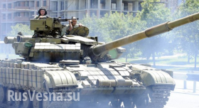 Миусинск: первый трофейный танк отряда Моторолы (видео)
