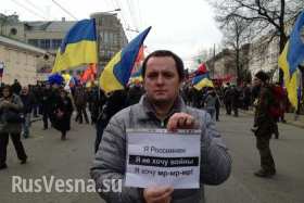 Марш против правды — миазмы лжи в картине мира участников проукраинского шествия в Москве (видео)