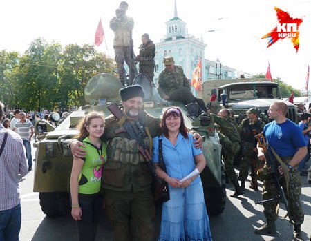 Спецкор «Комсомольской правды» Николай Варсегов о Дне города в Луганске