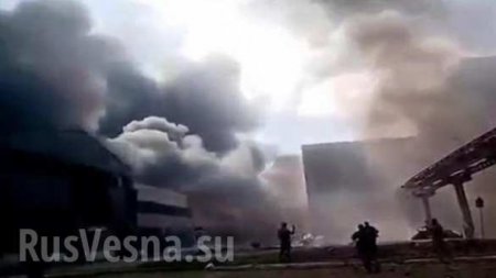 Из-за взрыва на Луганской ТЭС без света остался миллион жителей (добавлено фото)