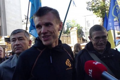 ГАИ вломили Автомайдану, который прорывался на дачу Порошенко