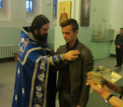 Франция христианская с любовью и верою в Новороссию: принятие православной веры легионером-французом