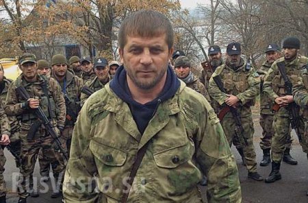Чеченский батальон «Смерть» воюет за жизнь Новороссии (фото, видео)