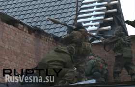Бои в Грозном: чеченский спецназ против террористов (+видео)