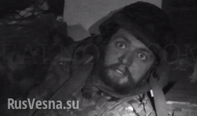 Не такой уж и «киборг» — шокирующий онлайн прямого попадания мины в бункер боевиков «АТО» в аэропорту Донецка  (видео, 18+)