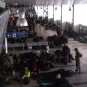 В аэропорт Мариуполя прибыло большое количество бронетехники и личного состава оккупационных войск (фото)