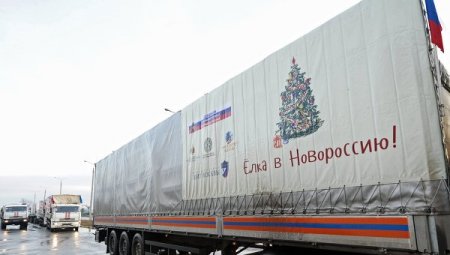МЧС: Успешно завершен очередной этап доставки гумпомощи РФ в Донбасс