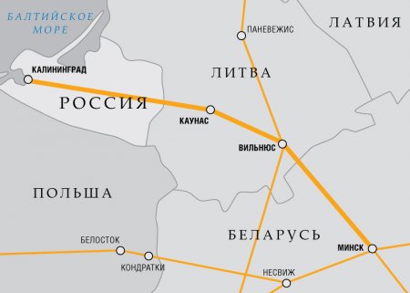 Белоруссия перекрыла транзит российской электроники из Калининграда