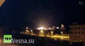 Донецк подвергся обстрелу из крупнокалиберной артиллерии (видео)