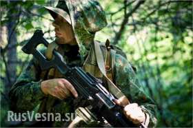 Жаркая разведка: Бойцы Славянской бригады попали в окружение (ВИДЕО)