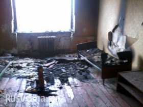В Станице Луганской под обстрел «Градов» попало общежитие ВСУ (ФОТО)