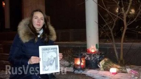 Поставим свечи погибшим во Франции, назло России, — активистка Евромайдана Бабич.