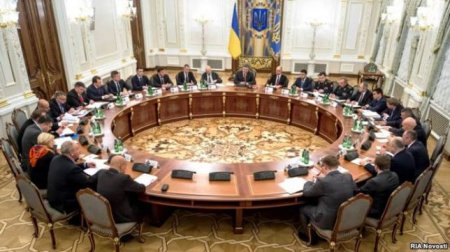 СНБО Украины принял решение о создании военно-гражданских администраций на территории Донбасса