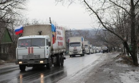 Гуманитарным конвоем прибыло электрооборудование из РФ