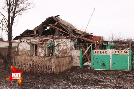 «Урочище» Никишино: силы ДНР выбили украинские подразделения из деревни на юго-востоке «Дебальцевского котла» (ФОТО, ВИДЕО)