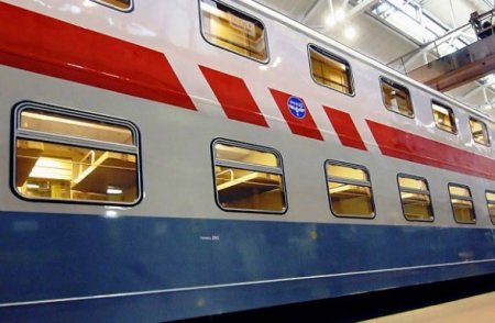 В Крым отправятся двухэтажные поезда