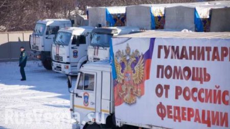 8 февраля РФ отправит на Донбасс 13 гуманитарный конвой