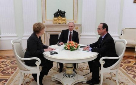 ВВС: Переговоры Путина, Меркель и Олланда по Украине обнадеживают