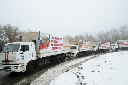 Гуманитарный конвой из России ожидают в Новороссии завтра
