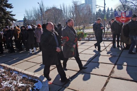 В Донецке почтили память первого руководителя Донецко-Криворожской Советской Республики