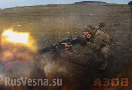 МОЛНИЯ: под Мариуполем идет танковый бой Армии ДНР и боевиков «Азова»