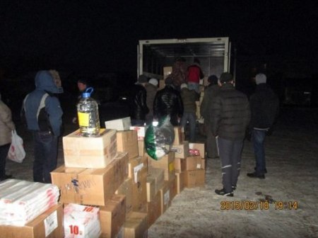 Волонтерским движением «Милосердие» была проведена акция по сбору гуманитарной помощи мирным жителям  Донбасса