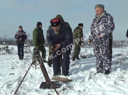 Народные умельцы Донбасса сделали миномёт