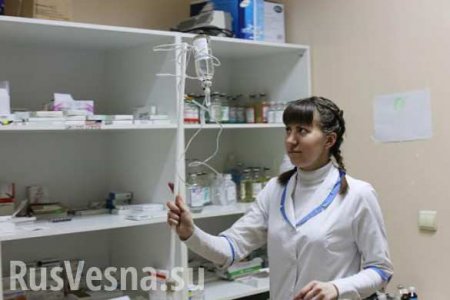 Портрет медсестры из военного госпиталя в Донецке (ФОТО)