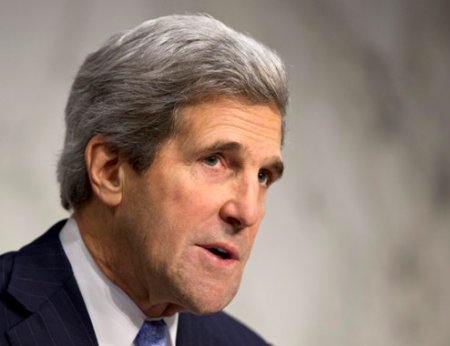 Госсекретарь США Джон Керри в заявлении на годовщину киевского переворота использовал бандеровский лозунг