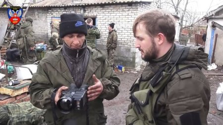 Бойцы и военкоры ВСН сняли обзорный репортаж из Широкино