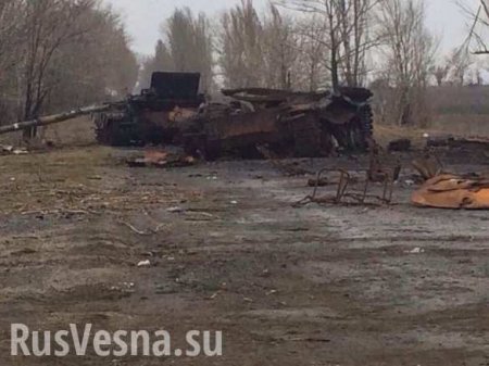 Украинские партизаны «Тени» уничтожили танки ВСУ под Новоазовском (ФОТО, ВИДЕО)