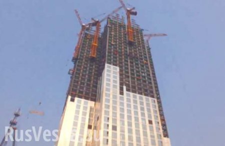 Китайцы построили 57-этажный небоскреб за 19 дней (видео)