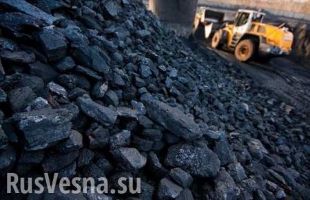 Добыча угля на Украине упала на 60%