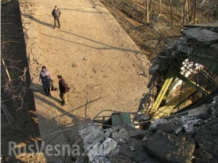 Станичники рассказали, как ВСУ взрывали последний мост, связывавший территорию ЛНР с Украиной (ФОТО, ВИДЕО)