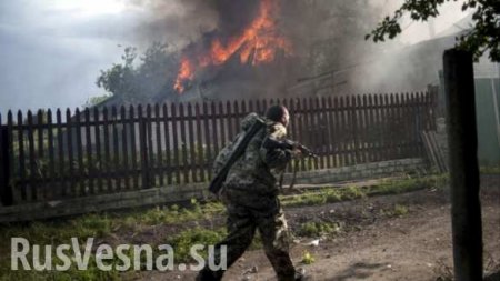 Сводка: украинские войска продолжают интенсивно обстреливать позиции Армии ДНР