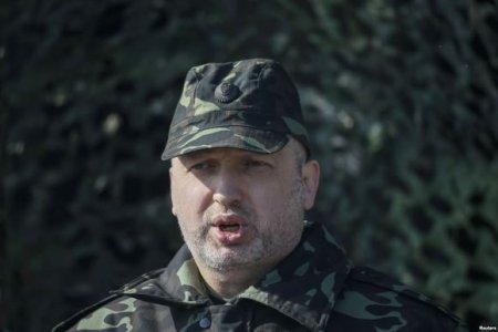 Турчинов побывал на полигонах украинских оккупантов