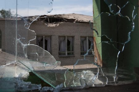 В Донецке при артобстреле ранена мирная жительница