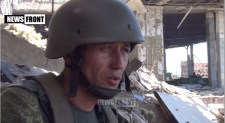 ДНР. Бой в Донецком аэропорту 9 июня 2015 [18+]
