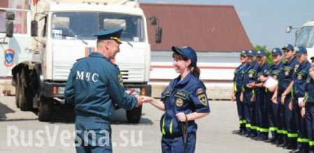 ДНР награждает российских спасателей
