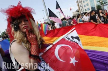 В Турции власти разогнали гомосексуалистов, попытавшихся устроить гей-парад