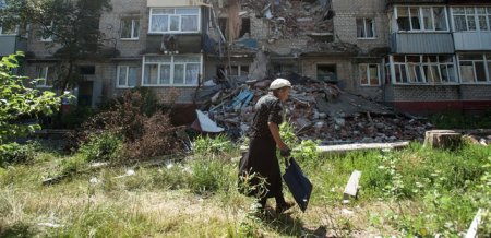 Сводка о разрушениях в Горловке от обстрелов карателей ВСУ