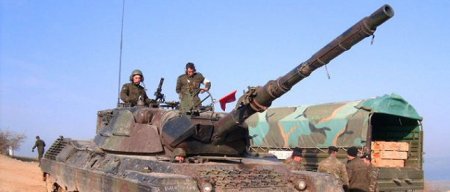 Турецкая армия открыла огонь по позициям ИГ в Сирии