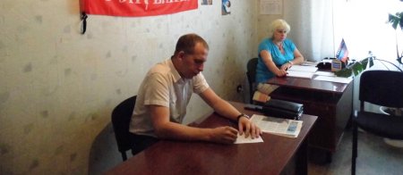 Министр транспорта Донецкой Народной Республики провел прием граждан в городе Ясиноватая