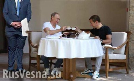 Тренировка Путина и Медведева и комментарий спортсмена: Я горд жить в стране, которой руководят такие люди (ФОТО+ВИДЕО)