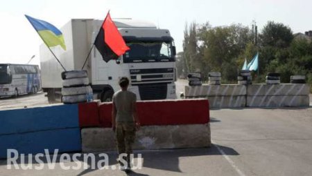 Россельхознадзор не пустил в Крым 6 фур, прорвавшихся через блокаду