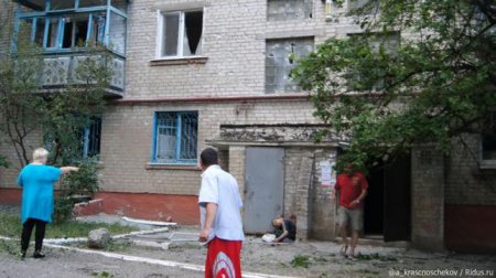 Обстрел Славянска 26.05.2014 года: последствия (видео и фото +18)