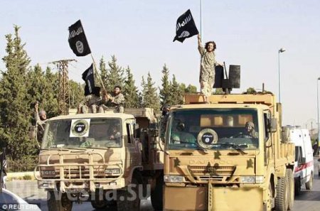 Террористы ИГИЛ ездят по Сирии на машине сантехника из США (ФОТО, ВИДЕО)