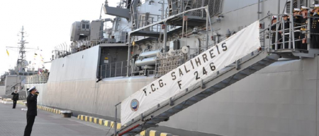 В Одесский порт зашли турецкие военные корабли
